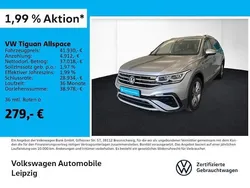 Silber Gebraucht 2024 VW Tiguan Allspace Elegance SUV | 41.930 € (Fairer Preis)