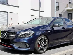 Blau Gebraucht 2017 Mercedes A250 Limousine | 17.500 € (Fairer Preis)