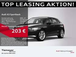 Schwarz Gebraucht 2025 Audi A3 Advanced Limousine | 30.920 € (Guter Preis)