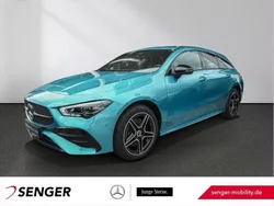 Blau Gebraucht 2023 Mercedes CLA250e Shooting Brake AMG Kombi | 32.110 € (Guter Preis)