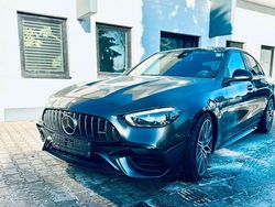 Grau Gebraucht 2024 Mercedes C63S AMG SE Limousine | 71.490 € (Fairer Preis)