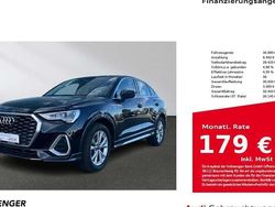 Mythosschwarz metallic Gebraucht 2024 Audi Q3 Sportback S-Line SUV | 36.880 € (Guter Preis)