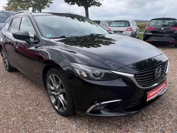 Schwarz Gebraucht 2016 Mazda 6 Sports-Line Kombi | 8.590 € (Superpreis)