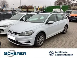 White silver metallic Gebraucht 2017 VW Golf VII Comfortline Kombi | 14.900 € (Fairer Preis)