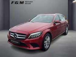 Hyazinthrot metalliclack Gebraucht 2019 Mercedes C180 Avantgarde Kombi | 20.290 € (Guter Preis)