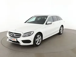 Weiß Gebraucht 2016 Mercedes C200 AMG line Kombi | 19.920 € (Etwas zu teuer)