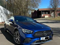 Blau Gebraucht 2021 Mercedes E400 AMG line Coupé | 44.000 € (Fairer Preis)