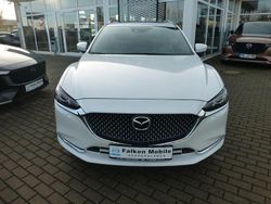 Weiß Gebraucht 2024 Mazda 6 Takumi-Line Kombi | 28.490 € (Fairer Preis)