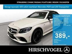 Manufaktur diamantweiß bright (metallic) Gebraucht 2019 Mercedes C43 AMG AMG Cabrio | 41.530 € (Fairer Preis)