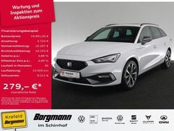Weiss / nevada weiss Gebraucht 2021 Seat Leon FR Kombi | 19.991 € (Fairer Preis)