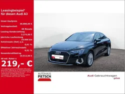 Schwarz Gebraucht 2024 Audi A3 Advanced Limousine | 30.880 € (Fairer Preis)