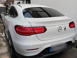 Weiß Gebraucht 2017 Mercedes GLC250 AMG line Coupé | 33.400 € (Teuer)