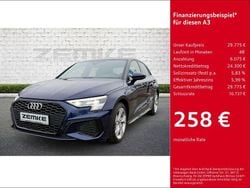 Blau Gebraucht 2023 Audi A3 Sportback S-Line Kleinwagen | 29.775 € (Guter Preis)