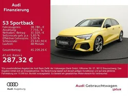 Gelb Gebraucht 2023 Audi S3 Sport Limousine | 38.780 € (Guter Preis)