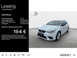 Nevada weiß metallic Gebraucht 2024 Seat Ibiza FR-Line Limousine | 21.930 € (Fairer Preis)