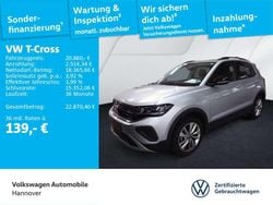Silber Gebraucht 2025 VW T-Cross Goal SUV | 20.880 € (Fairer Preis)