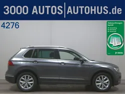 Indiumgrau metallic Gebraucht 2019 VW Tiguan Highline SUV | 20.980 € (Superpreis)
