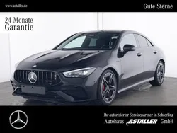Metalliclack kosmosschwarz Gebraucht 2024 Mercedes CLA35 AMG AMG Coupé | 51.400 € (Etwas zu teuer)