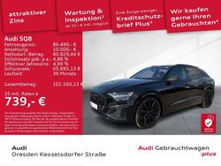 Mythosschwarz metallic Gebraucht 2023 Audi SQ8 Ambiente SUV | 83.980 € (Fairer Preis)