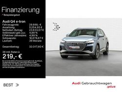 Blau Gebraucht 2022 Audi Q4 e-tron S-Line SUV | 28.888 € (Superpreis)