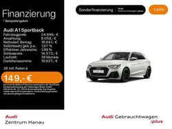Tausilber metallic Gebraucht 2024 Audi A1 Sportback S-Line Kleinwagen | 24.999 € (Guter Preis)