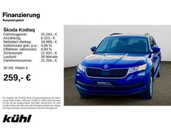Blau Gebraucht 2021 Skoda Kodiaq Active SUV | 25.690 € (Fairer Preis)