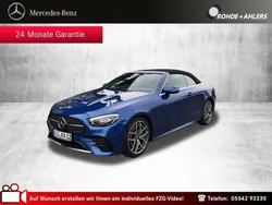 Spektralblau Gebraucht 2022 Mercedes E220 AMG line Cabrio | 55.249 € (Teuer)