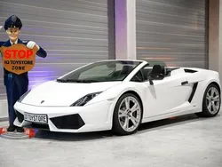 Bianco mondcerus Gebraucht 2009 Lamborghini Gallardo Cabrio | 129.890 € (Fairer Preis)