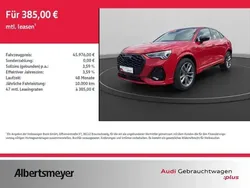 Progressivrot metallic Gebraucht 2024 Audi Q3 Sportback S-Line SUV | 46.976 € (Etwas zu teuer)