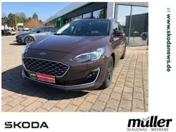 Grau (dark berry metallic) Gebraucht 2019 Ford Focus Vignale Kombi | 17.650 € (Fairer Preis)