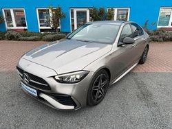 Mojavesilber (metallic) Gebraucht 2022 Mercedes C180 AMG Limousine | 33.980 € (Teuer)