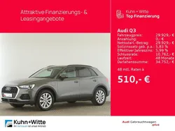 Chronosgrau metallic Gebraucht 2021 Audi Q3 SUV | 29.789 € (Fairer Preis)