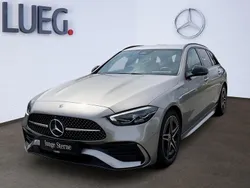 Silber Gebraucht 2024 Mercedes C180 AMG Kombi | 37.950 € (Fairer Preis)