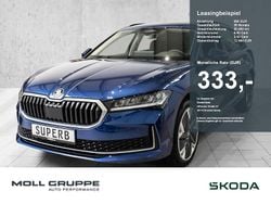 Blau Neu 2025 Skoda Superb Selection Kombi | 42.480 € (Guter Preis)