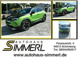 Mamba green/dach schwarz (metallic) Gebraucht 2022 Opel Mokka-e Ultimate SUV | 16.600 € (Fairer Preis)