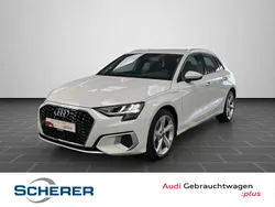 Gletscherweiß metallic Gebraucht 2023 Audi A3 Sportback e-tron Advanced Plus Limousine | 27.990 € (Fairer Preis)