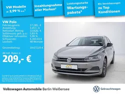 Grau Gebraucht 2019 VW Polo IQ Drive Limousine | 17.285 € (Fairer Preis)
