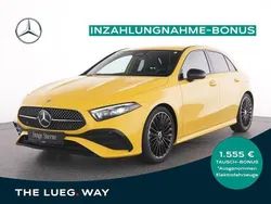 Unilack sonnengelb Gebraucht 2024 Mercedes A220 AMG Limousine | 34.995 € (Superpreis)