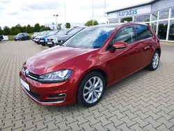 Sunset red metallic Gebraucht 2014 VW Golf VII Limousine | 13.900 € (Fairer Preis)