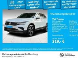 0q pure white Gebraucht 2021 VW Tiguan Life SUV | 29.888 € (Guter Preis)