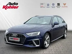 Navarrablau metallic (blau) Gebraucht 2022 Audi A4 Business Kombi | 36.880 € (Etwas zu teuer)