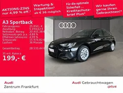 Schwarz Gebraucht 2023 Audi A3 Sportback e-tron Limousine | 25.850 € (Fairer Preis)
