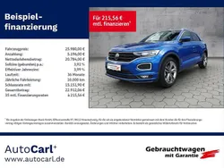 Ravennablau metallic Gebraucht 2021 VW T-Roc Sportline SUV | 25.980 € (Etwas zu teuer)