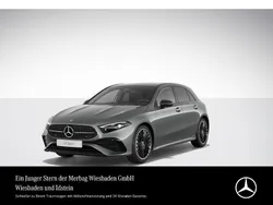 Mountain grau Gebraucht 2024 Mercedes A200 AMG Line Premium Plus Limousine | 37.690 € (Etwas zu teuer)