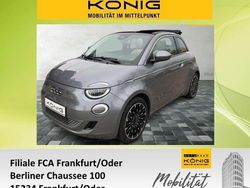 Mineral grau Gebraucht 2021 Fiat 500e La Prima Cabrio | 22.989 € (Teuer)