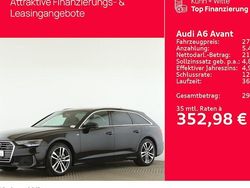 Mythosschwarz metallic Gebraucht 2021 Audi A6 Sport Kombi | 27.420 € (Superpreis)