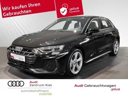 Mythosschwarz Gebraucht 2024 Audi A3 Sportback S-Line Limousine | 37.980 € (Fairer Preis)