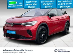 Kings red metallic/schwarz (metallic) Gebraucht 2024 VW ID.4 GTX SUV | 47.930 € (Teuer)