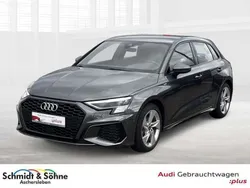 Grau Gebraucht 2024 Audi A3 Sportback S-Line Limousine | 35.970 € (Fairer Preis)
