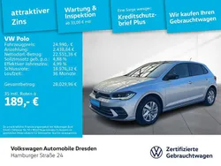 Reflexsilber metallic/schwarz Neu 2024 VW Polo Style Limousine | 24.990 € (Fairer Preis)